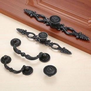 Door Vintage Handles Antique and 1pc Knobs Black