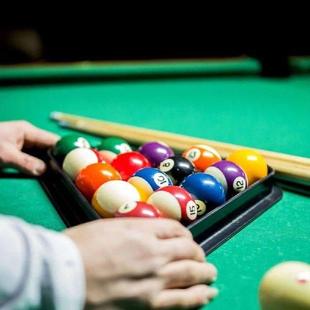 Rack Display Balls Holder Triangle Pool Tripod Billiard