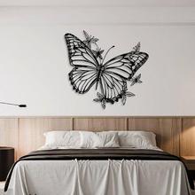 Butterfly Decoration Wall Art Boho Ornament for Yard