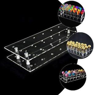Display Lollipop Rack Candy Transparent Holder Hole