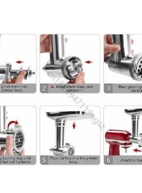 Grinder For Kitchenaid Chef Machine Minced Tool Sausage