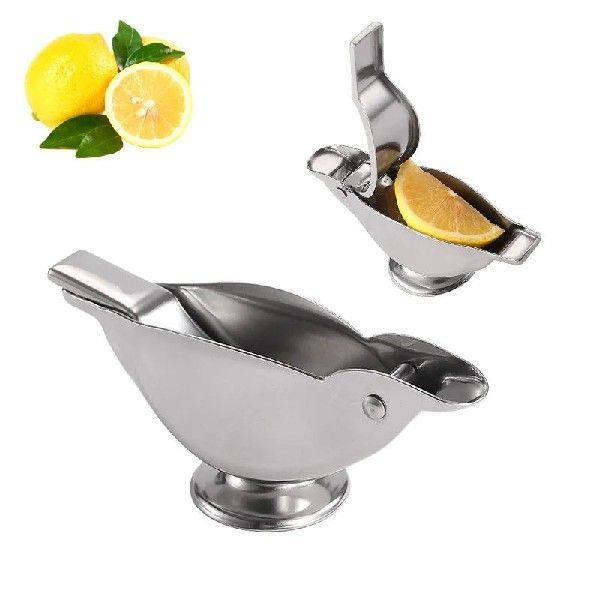 Bird Lemon Squeezer，Metal Lemon Slice Squeezer,Lime Slice