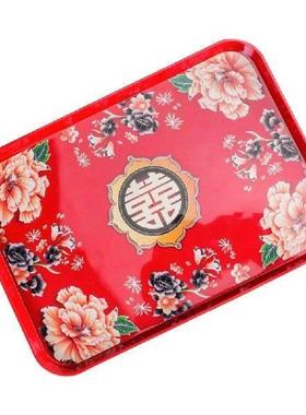 Snack Bowls Tea Tray Wedding Candy Serving Printing Chinese