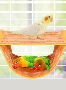 Pet Hanging Hammock Warm Nest Bed Parrot House Removable