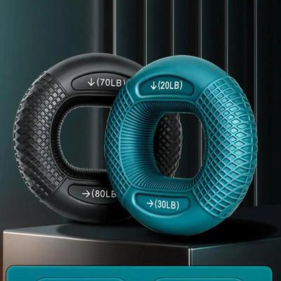 Silicone Finger Gripper Ring Hand Muscle Strengthener Ring W