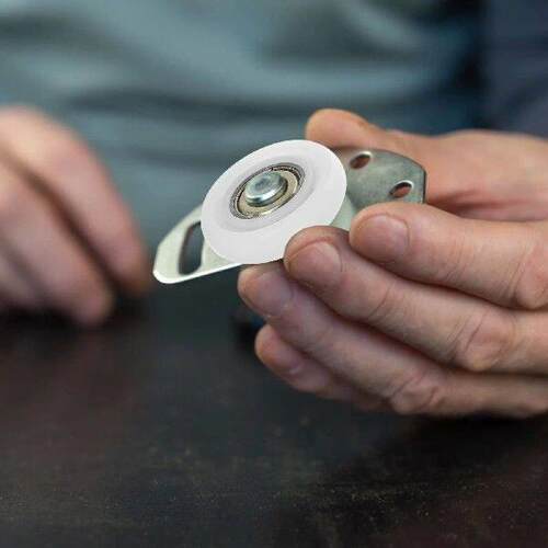 6Pcs Pulley Roller Sliding Shower Door Wheels Strong