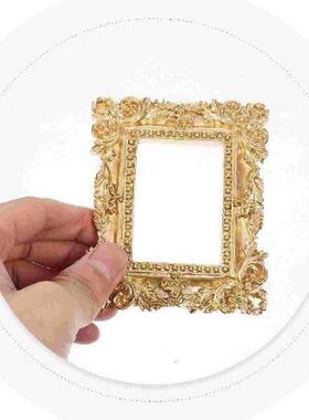 2 Pcs Manicure Resin Decoration Picture Frames Nail Display
