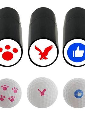 1 Pcs Golf Ball Stamper Stamp Marker Various Patterns Quick