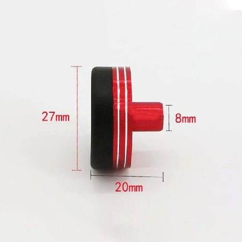 Fishing Rod End Cap Aluminium Cork Rod Butt Cap Fishing