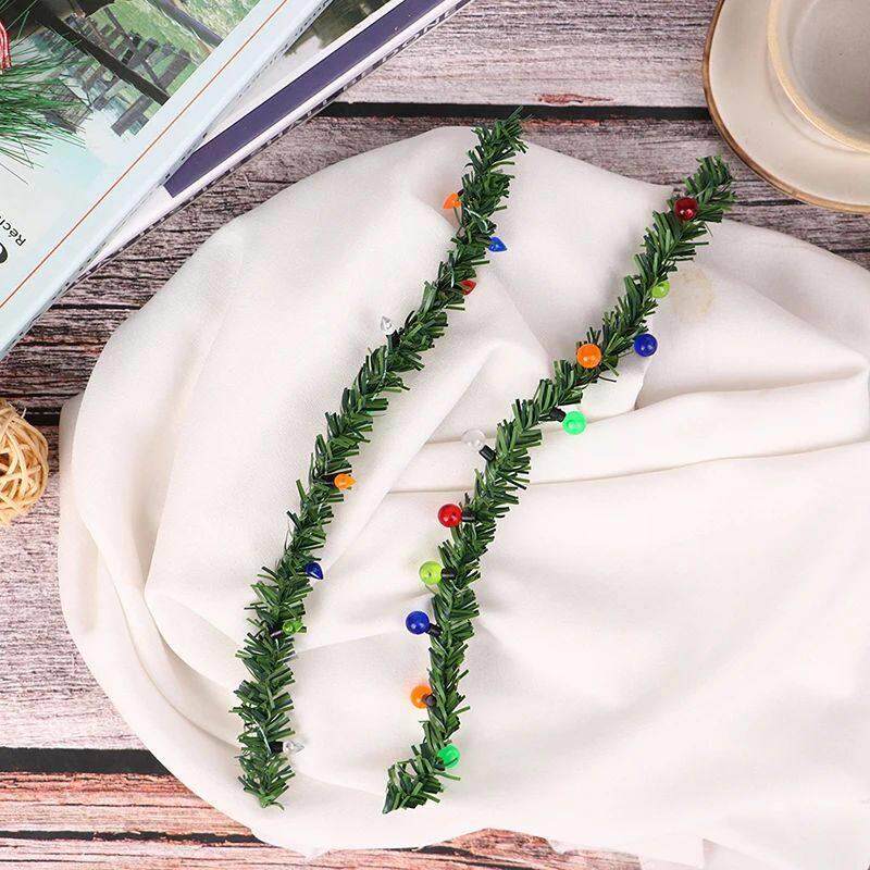 Hot Sale 1:12 Dollhouse Christmas Lights Stripes Miniature D