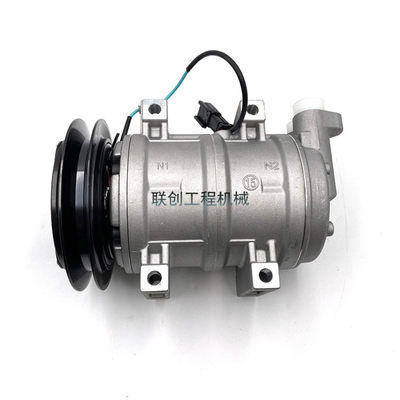 日立ZAX200 210 240 250 330-3电喷空调压缩机 冷气泵 挖掘机配件
