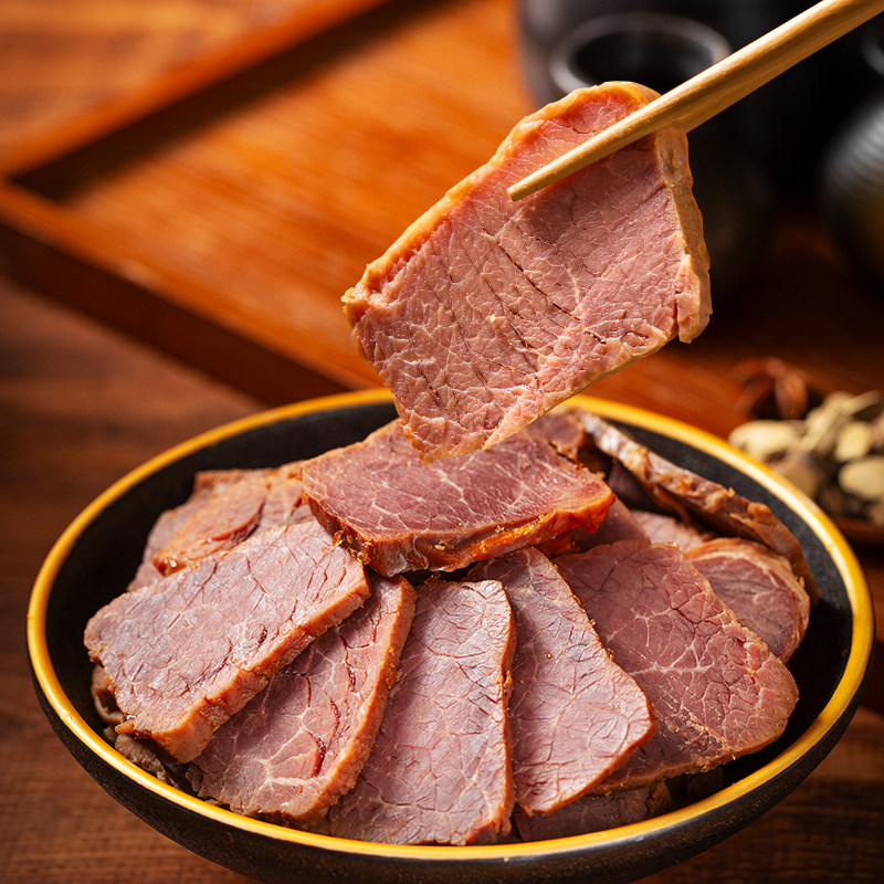 【晁然推荐】酱牛肉开袋即食卤牛肉熟食真空整切酱牛肉