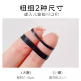 Прочная одноразовая детская безвредная эластичная резинка для волос, не повреждает волосы