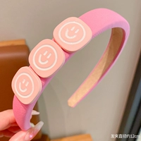 3#розовое смайливое лицо