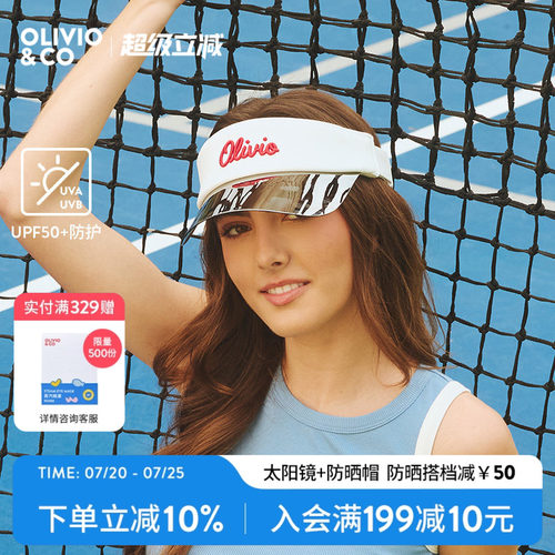 OLIVIOCO空顶防户外运动晒遮阳帽