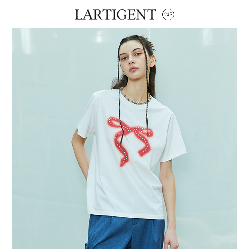 LARTIGENT圆领短袖T恤