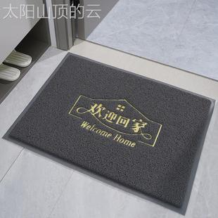 HH入户除门家用垫口进门门丝圈地防水防滑垫脏尘垫脚垫门门外耐地