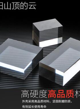 通用型家用克力方托高透明展道具拍摄底座置物架压机玻架璃砖任块