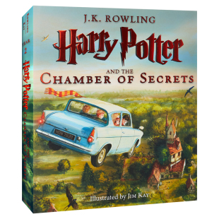 Potter 精装 the and Secrets 12岁儿童彩绘插图 英文原版 Chamber Harry 哈利波特与密室 哈利波特第二部 收藏版