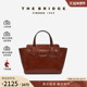 The 简约女士手提包托特包 ELETTRA系列手工牛皮时尚 Bridge 桥牌