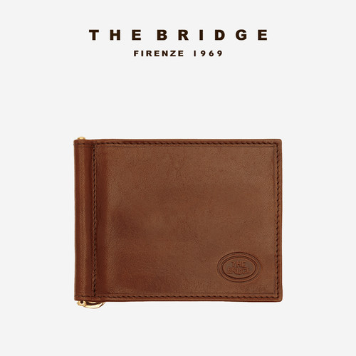 TheBridge男士真皮复古牛皮钱包