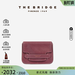 LUCREZIA系列女经典 The 新品 桥牌 复古小号单肩斜挎小方包 Bridge
