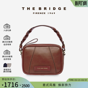 手工牛皮女士休闲时尚 桥牌 相机包手提单肩斜挎 Bridge The