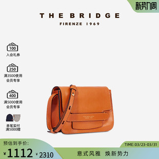 LUCREZIA系列手工牛皮时尚 桥牌 女士斜挎包单肩包 Bridge The