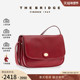 The Bridge 桥牌手工牛皮植鞣工艺斜挎包单肩包复古真皮女包