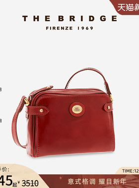 The Bridge/桥牌手工牛皮【新年礼物】单肩包女简约时尚斜挎包