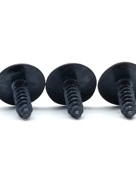 PWA黑色加硬圆头带自攻螺丝，加大介子螺钉M1.4M1.4M2*3*4*5*6*8