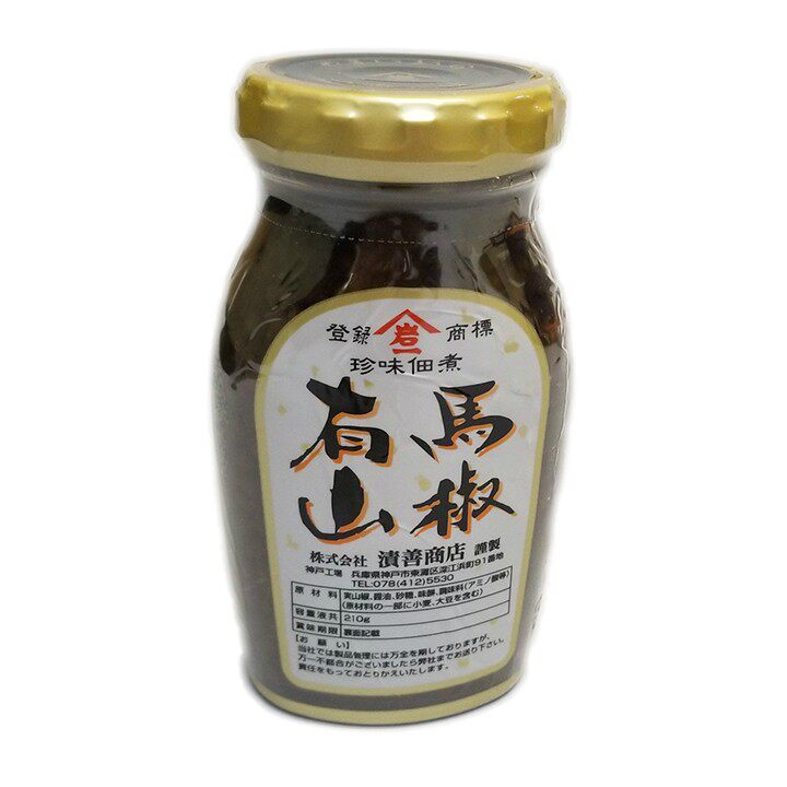 210g日本有马山椒佃煮料理现货图片