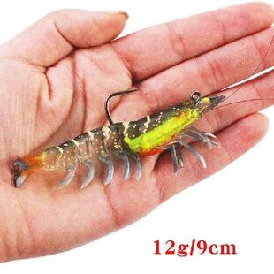 Pre-Rigged Fishing Jigs Super Durable TPE Bass Fishing