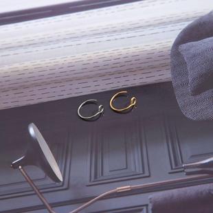 nail朋克假鼻钉U型非洲免穿孔鼻夹免穿孔鼻环女 Nasal Nose ring