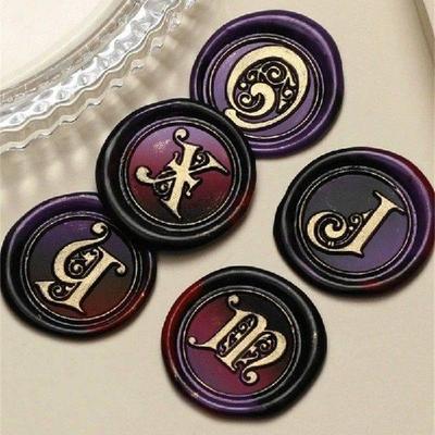 Capital Letter Wax Seal Stamp Metal Letter Sealing Wax