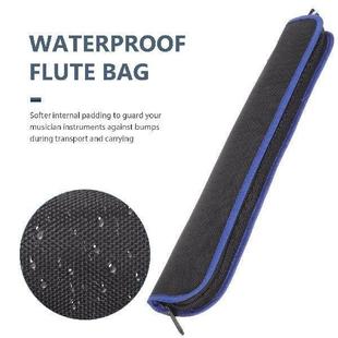Storage Oxford Cloth Bags Case Instrument Flute Blue Sax
