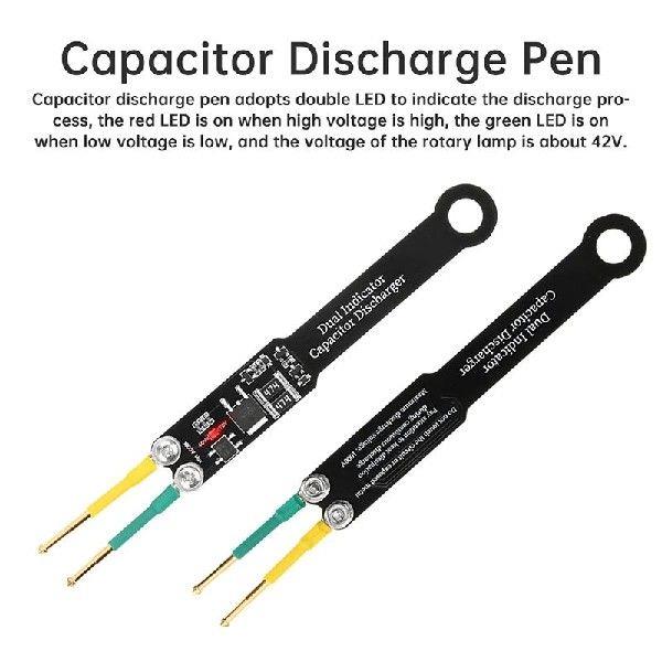 1PC Capacitor Discharge Pen Dual Indicator High Voltage