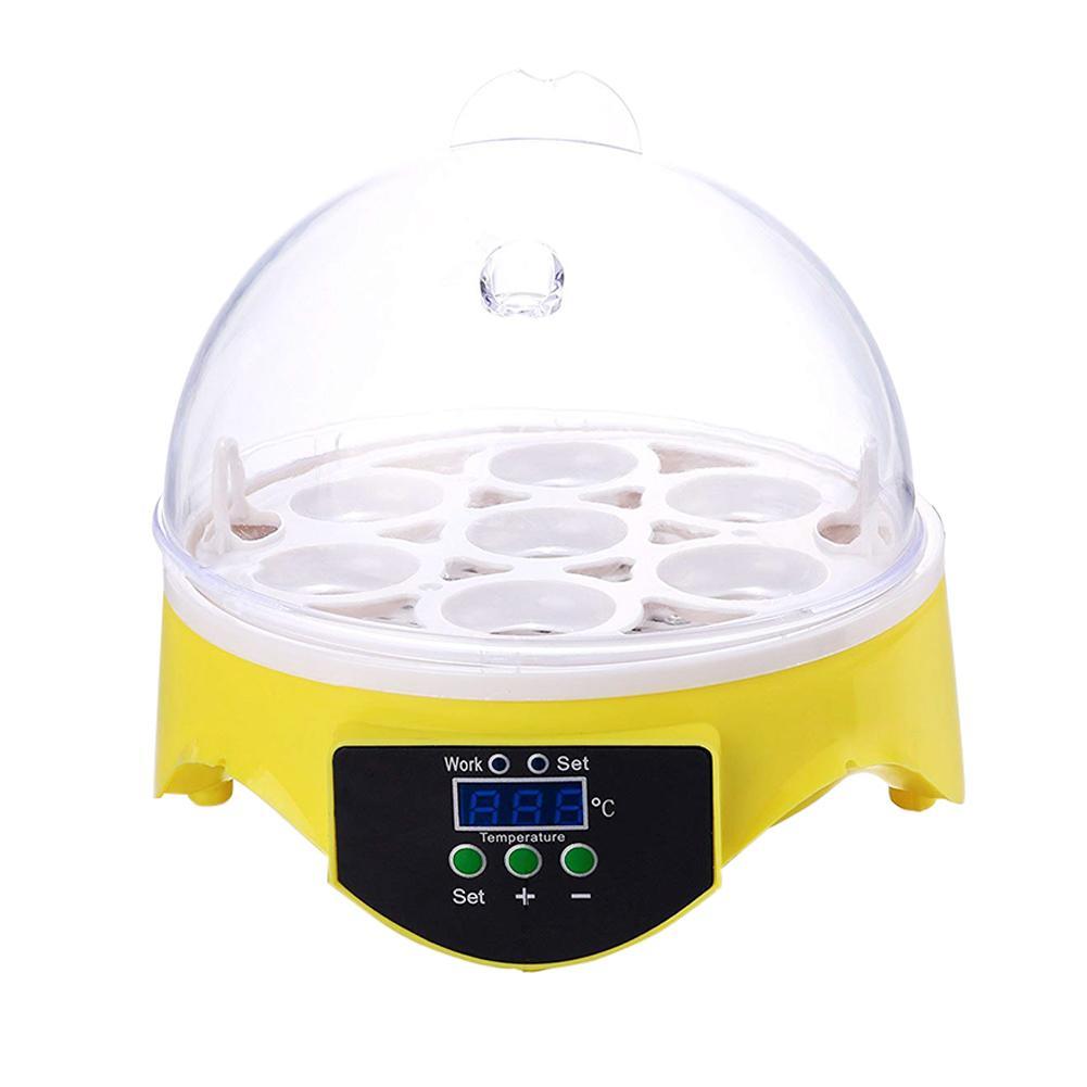 7 Eggs Chicken Bird Incubator Eggs Hatching Machine Automati
