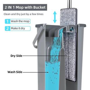 Bucket Hom Flat Professional For Set And Mop Floor Free Hand