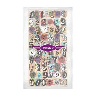 6 Sheet Decal Sticker Scrap Anti-fading Stickers Letter