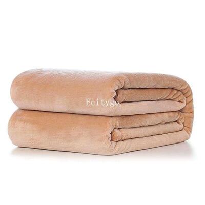 warm super soft large fleece sofa bed cover blanket throw