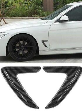 1 Pair Car Side Air Vent Cover Trim Fender Sticker for BMW