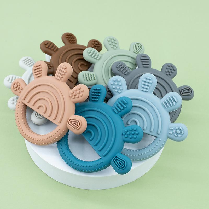 New BPA Free Silicone Molar Chewing Toys Infant Baby Health