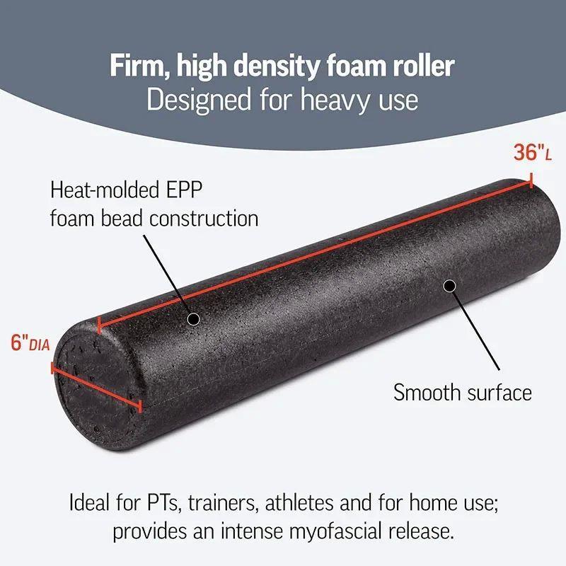 12/18/24IN Long High-Density Foam Roller for Back Pain Relie