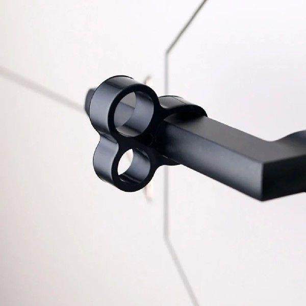 1/4/8PCS PVC Handles Door Stopper Transparent Wall