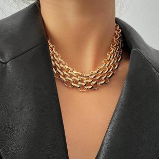 for Chunky Hop Hip Women Necklace Choker Chain Punk PuRui