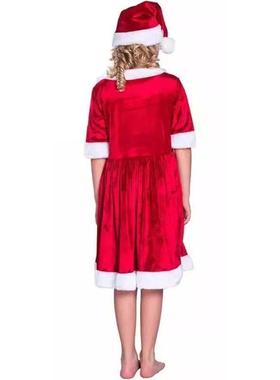 5PCS Santa Claus Costume for Women Clause Santa Dress Christ