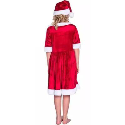 5PCS Santa Claus Costume for Women Clause Santa Dress Christ