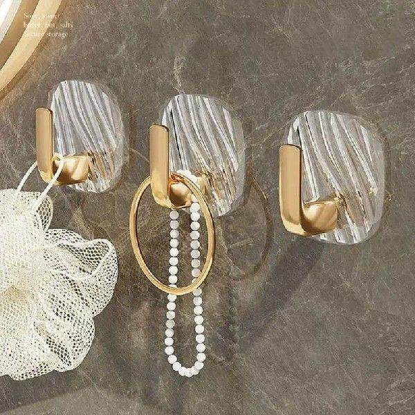 1pcs Self Adhesive Acrylic Hooks Small Exquisite Coat Hook