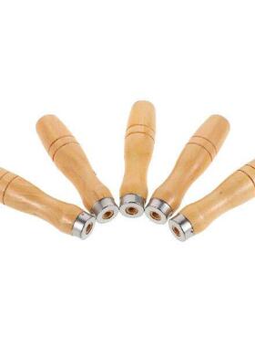 5 Pcs Round Wooden Handle File Man Woodworking Files Chisel